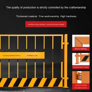 Recinzione di sicurezza della barriera di traffico del cantiere basamento Guardrail Net ingegneria strada recinzione di avvertimento per una maggiore sicurezza - Product Image 3