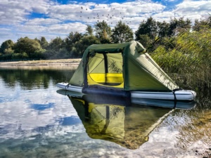 Tienda todo en uno para Paddleboard, tienda inflable para techo de coche, cabina de aire portátil para SUP en tierra y agua - Product Image 5