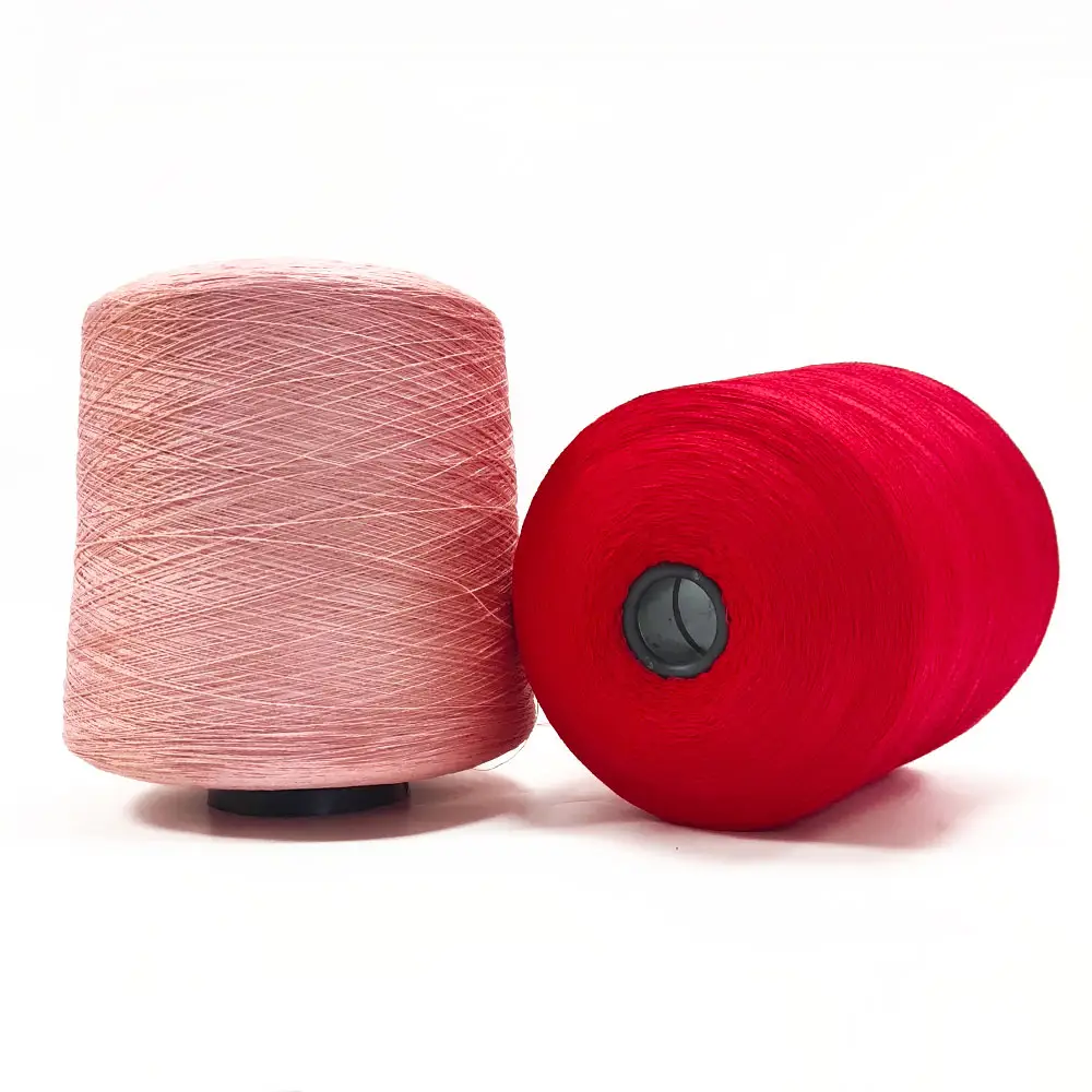 Bioserica Era écharpes à tricoter fil de refroidissement doux usine directe couleurs personnalisées 24/S fil glacé fil de mélange hyperbolique pour tricots