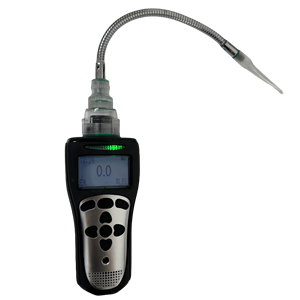 ZETRON MS104K-L 가스 감지기 펌프 흡입형 산업용 가스 누출 감지용 스완넥 샘플링 프로브 포함 - Product Image 1