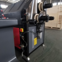 CNC 20T Arco Construcción Ventanas Puertas Muros de cortina Fabricación de perfil de aluminio de acero Dobladora