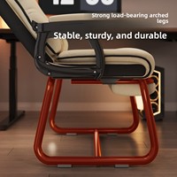 Chaise d'ordinateur en cuir pour e-sport, design ergonomique, base en acier carbone, base à patins, accoudoirs inclinables et articulés, pour usage sédentaire, dortoir et détente