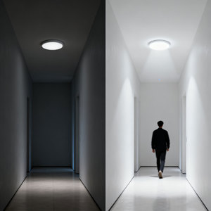 <span class=keywords><strong>Luz</strong></span> de techo de inducción inalámbrica LED recargable por USB <span class=keywords><strong>con</strong></span> <span class=keywords><strong>Sensor</strong></span> de movimiento para pasillo, guardarropa, balcón, garaje, carga remota - Product Image 2