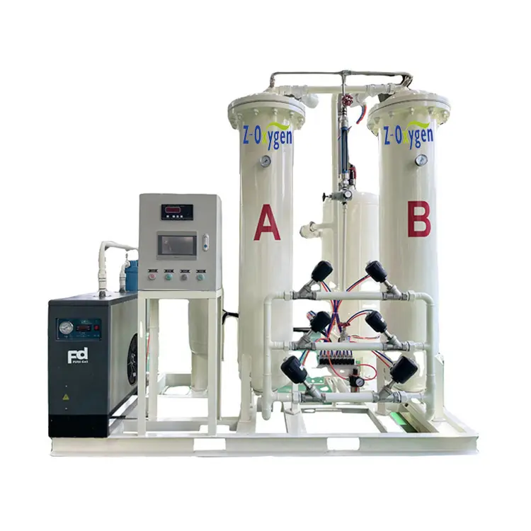 5-200m3/h Air Separation Plant Industrial Oxygen/nitrogen/argon Gas Production Line PSA Oxygen Generator Equipment