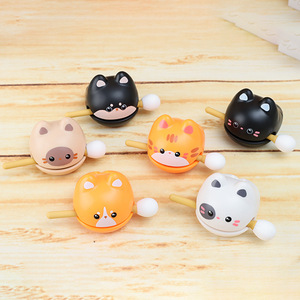 ของเล่นไม้รูปปลาขนาดเล็กน่ารัก สำหรับเคาะเล่น คลายเครียด สร้างสรรค์ ใช้สำหรับทำสมาธิ ของตกแต่ง ของเล่นเด็ก - Product Image 4