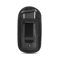 Étui double pour chargeur en nylon 9 mm, étui de transport dissimulé avec clip, étui pour chargeur CCW IWB, souple et confortable