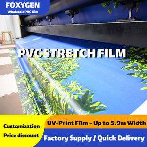 Panneaux de plafond décoratifs en PVC imperméables et durables, effet ciel bleu et oiseaux, film de plâtre, faux plafond extensible pour hall - Product Image 2