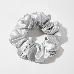 Beste Prijs Studenten Hoge Elasticiteit Populaire <span class=keywords><strong>Scrunchies</strong></span> Haarbanden Moerbei Zijde Haar Scrunchie - Product Image 3