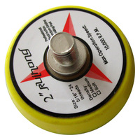 Plaque de support de ponçage en vinyle PSA de 2 pouces avec filetage M6 ou 5/16-24T pour disques de ponçage et polissage à adhésif PSA