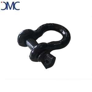 Grillete <span class=keywords><strong>de</strong></span> arco forjado galvanizado <span class=keywords><strong>de</strong></span> 1-3/4 pulgadas tipo EE. UU., pintado en negro, con pasador <span class=keywords><strong>de</strong></span> tornillo para <span class=keywords><strong>anclaje</strong></span>, hecho <span class=keywords><strong>de</strong></span> acero al carbono, certificado <span class=keywords><strong>de</strong></span> seguridad <span class=keywords><strong>de</strong></span> fábrica - Product Image 4