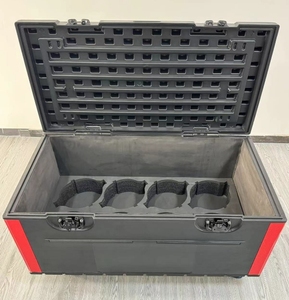 Custodia di volo su misura in plastica ABS FLYCASE ROAD Case per palco a testa mobile fascio LED Par luce LED pista da ballo - Product Image 1