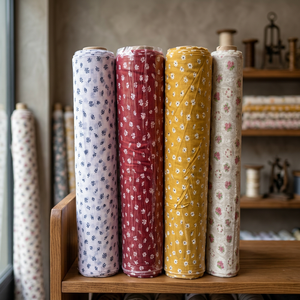 Stock-17045; ผ้าลินินผ้าฝ้ายพิมพ์ลายน้ำหนักเบาผ้ายืดทอ140 ~ 180gsm 55 "/56" สำหรับใช้กลางแจ้งสำหรับเด็กผู้ชายและเด็กผู้หญิง - Product Image 3