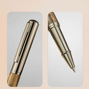 High Quality Eco-Friendly Solid Wood Ballpoint <b>Pen</b> Customized Logo High Grade Wooden Fountain <b>Pen</b> Holder Popular Business Gift - Product Image 4