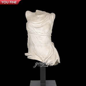 Sculpture personnalisée grandeur nature en demi-marbre blanc <span class=keywords><strong>Victoire</strong></span> de <span class=keywords><strong>Samothrace</strong></span> - Product Image 1