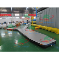 Station d'accueil gonflable flottante de Jet Ski/pontons gonflables en Y pour le stationnement de bateau et de Yacht