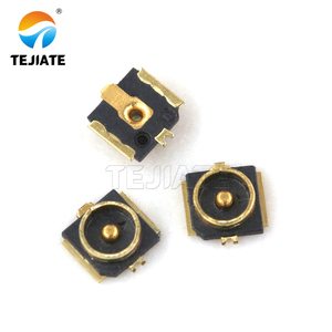 Adaptador de <span class=keywords><strong>Antena</strong></span> de <span class=keywords><strong>Cable</strong></span> <span class=keywords><strong>Coaxial</strong></span> Micro, Conector Hembra RF <span class=keywords><strong>Coaxial</strong></span>, 50 Conectores Chapados en Oro, Compatible con Soldadura SMD SMT - Product Image 5