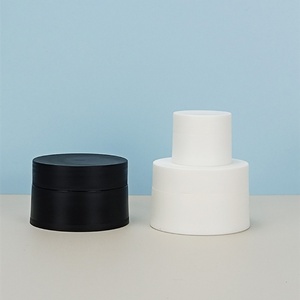 Pot cosmétique de luxe vide en plastique PP dépoli à double paroi, blanc, rose, bleu, pour crème visage et corps, 5g, 10g, 15g, 30g, 50g, 100g, 150g - Product Image 2