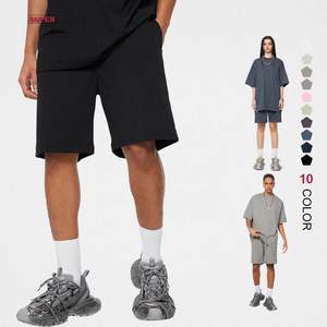 Short d'été pour homme avec logo personnalisé Short de course Short de plage en coton pour homme - Product Image 1