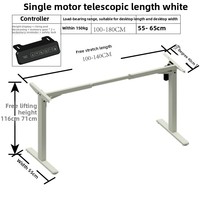 Pieds de bureau réglables en hauteur électriques pour adultes et enfants, pieds courts de 40 cm, quatre pieds en fer, pour bureau d'étude, bureau de travail