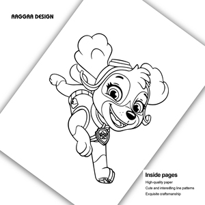 Set Artistico per Bambini a Tema Fattoria: Blocco da Colorare e Pastelli con 24 Colori, Pastelli con Motivi di Animali e <span class=keywords><strong>Libro</strong></span> da Colorare a Tema Fattoria - Product Image 6
