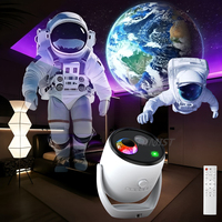 Projecteur Holographique 3D Galaxie Ultra Clair avec Haut-parleur, 90 Scènes Dynamiques, Style Moderne, Projecteur Planétarium