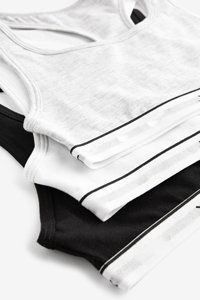 Nuevo estilo de ropa interior de algodón para niñas jóvenes Push up chaleco deportivo acolchado <span class=keywords><strong>pubertad</strong></span> 8 12 16 años sujetador para niñas adolescentes de venta al por mayor - Product Image 2