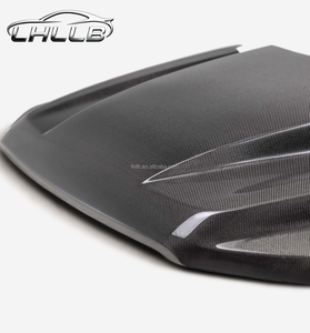 Capot en fibre de carbone de haute qualité pour Ford F-150 Pickup Truck 2021-2025, remplacement direct du capot moteur avec design personnalisé - Product Image 4
