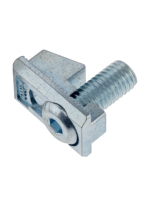 Connecteur à rainure en T autobloquant pour profilés en aluminium - Assemblage rapide et robuste
