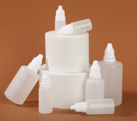 Bouchon antivol à embout pointu pour le contrôle des liquides, flacon compte-gouttes en plastique de qualité supérieure