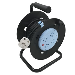 3*2.5 ² 50m có thể thu vào cáp Reel mở rộng dây lưu trữ Reel với 4 căn cứ cửa hàng, nhiệm vụ nặng nề mở Cáp Reel - Product Image 4