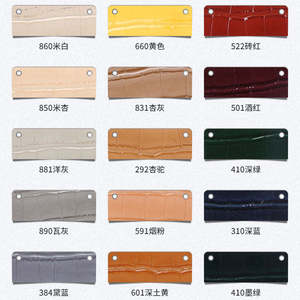 Искусственная кожа от производителя лакированная крокодиловая кожа искусственная кожа Глянцевая крокодиловая искусственная кожа для сумок обувь - Product Image 6