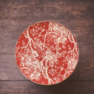 Wholesale Luxury Bone China Porcelain Dinner <b>Plates</b> Set Vintage Round Pattern Dishes for Kitchen Use Plant Design Style - Product Image 3