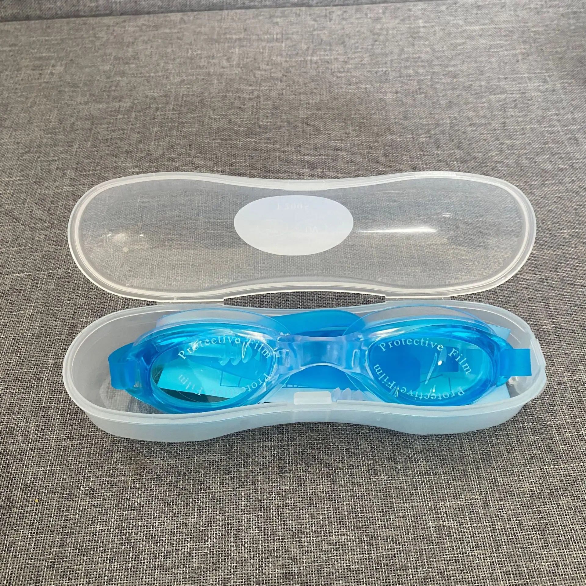 Người lớn HD Kính bơi đóng hộp kính chống thấm nước trẻ em swimglasses Hồ bơi kính bơi cho nam giới và phụ nữ với nút tai