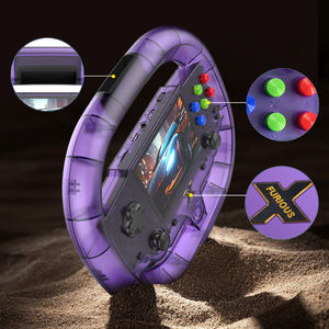 Consola <span class=keywords><strong>de</strong></span> juegos portátil con pantalla HD Retro clásica <span class=keywords><strong>de</strong></span> 3,5 pulgadas con diseño <span class=keywords><strong>de</strong></span> volante, reproductor <span class=keywords><strong>de</strong></span> juegos Retro - Product Image 4