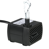 Mini pompe à eau submersible centrifuge électrique agricole à basse pression avec lumière LED et garantie d'un an