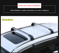 Barres transversales de toit universelles en alliage d'aluminium de style requin avec vis intégrées, capacité de 70 kg+, Rav4 Hilux, cadre de boîte à bagages, vente en gros