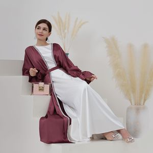 Abito Elegante e Modesto per Donne Bettergirl, Nuovo Abaya Musulmano con Pieghe, Vestito Nero per Donne di Dubai e Turchine - Product Image 3