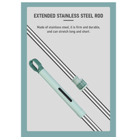 Nouvelle qualité supérieure, durable, 360 °   Serpillère rotative magique avec seau et essorage pour un nettoyage efficace, manche télescopique