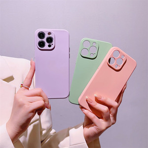 ขายส่งซิลิโคนเหลวกันกระแทกโทรศัพท์มือถือสําหรับ iPhone 15 ยางสีสันสดใส TPU ฝาครอบโทรศัพท์มือถืออุปกรณ์เสริมกรณี - Product Image 1
