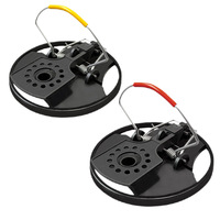 Nouvelle piège-répulsif à souris rond d'extérieur pour l'automne avec ressorts doubles épais et système manuel solide pour le contrôle des rats