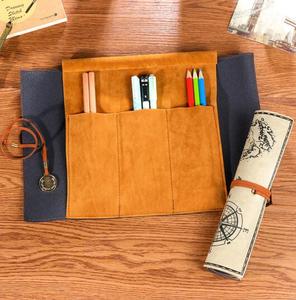 Special Scroll Shaped Pencil case Large Capacity Beautiful Appearance Custom logo and Color Suitable for Students - Product Image 5