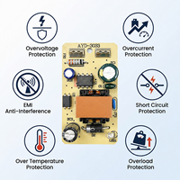 Cartes d'alimentation pleine puissance en gros pour usine, 12V 2A 24W, carte de circuit à performance stable pour remplacement et réparation