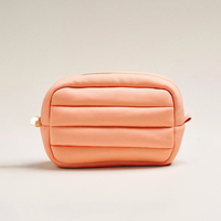 Bolsa de Maquillaje Acolchada de Neopreno con Burbujas Suaves y Color Personalizado