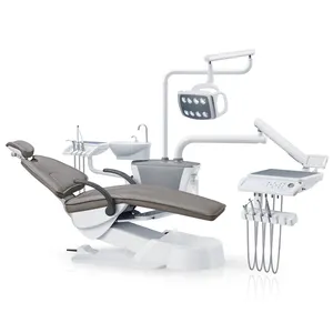 Unidad Dental de lujo, grado alemán de seguridad, proveedor de silla Dental