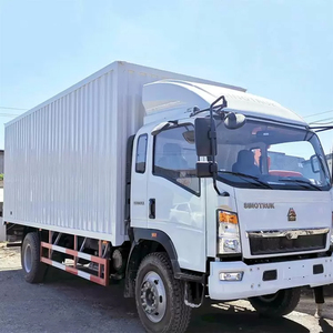 Chinese Manufacture HOWO 4X2 9-10Tons Light Cargo Truck <b>Van</b> <b>Box</b> - Product Image 5