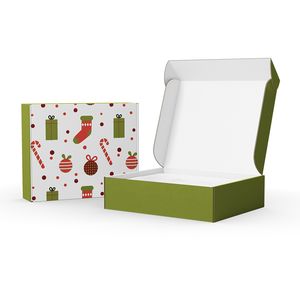Lipack圣诞设计瓦楞纸箱圣诞折叠纸盒 - Product Image 4