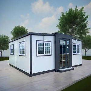 Listo Hecho 20Ft 40Ft 2 Dormitorio Moderno Prefab Expandible Contenedor Casa Estructura de acero ligero Marco Envío Casa prefabricada - Product Image 5
