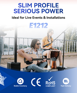 [Entrepôt US] Système audio portable haute puissance Accuracy Pro Audio E1212 1000W RMS, <span class=keywords><strong>enceintes</strong></span> <span class=keywords><strong>colonne</strong></span> actives détachables - Product Image 6