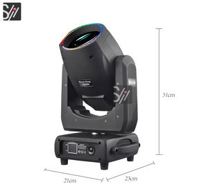 <span class=keywords><strong>Lyre</strong></span> 15R 300W Projecteur LED à tête mobile, 13 couleurs, 14 motifs, Gobos, Prisme, Mode de contrôle DMX512, King Sharpy, pour DJ et soirées - Product Image 6