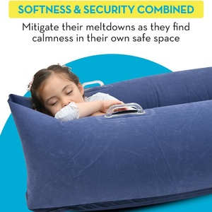 Sensory Chair for Kids <b>Inflatable</b> Peapod for Children with Sturdy Handles Indoor Stress Relievers <b>Inflatable</b> Lounger Chair - Product Image 3